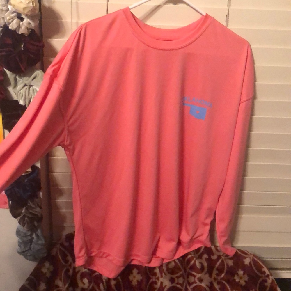 Oklahoma athletic long sleeve shirt